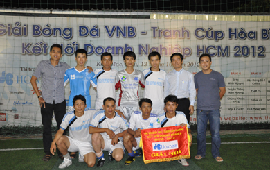 Hòa Bình: Á quân giải bóng đá VNB – Tranh cúp Hòa Bình